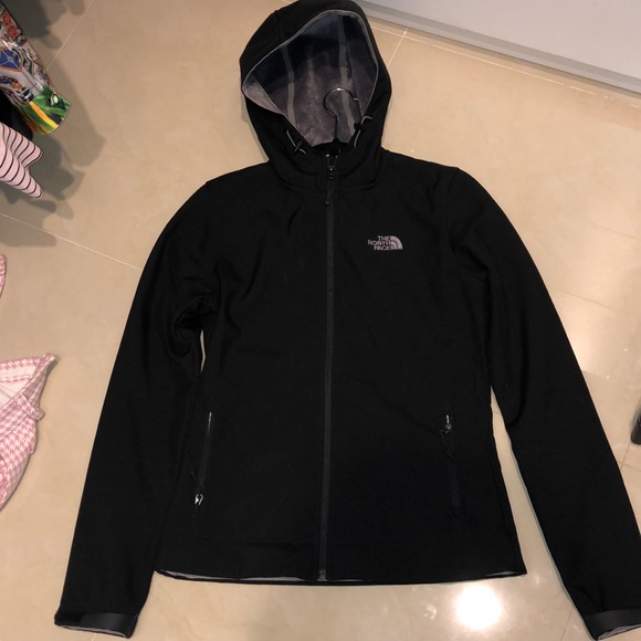 north face fleece lined rain jacket